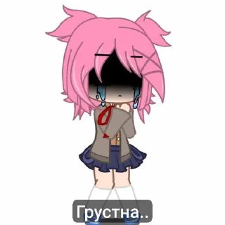 😭 emoji Доки доки Telegram sticker 16 of 28