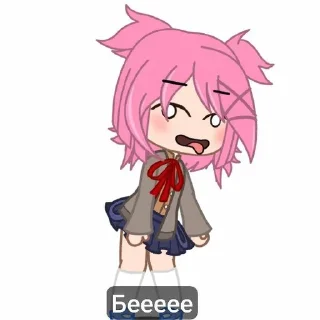 😝 emoji Доки доки Telegram sticker 17 of 28