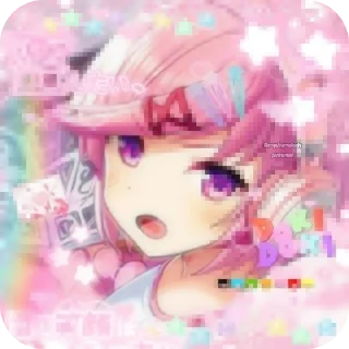Sticker from нацуки | тгк @DokiDokiRusFd