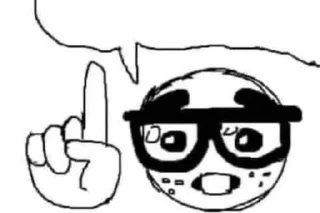 🤓 emoji reaction images by asutko Telegram sticker 8 of 120