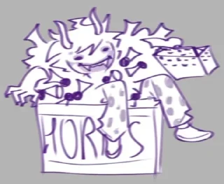 ♑ emoji ГАМЗЕЕЬ [6] Telegram sticker 15 of 120