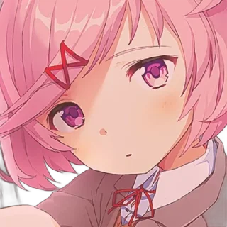 💖 emoji Нацуки крашиха💘 Telegram sticker 15 of 27
