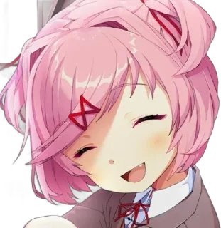💕 emoji Нацуки крашиха💘 Telegram sticker 13 of 27
