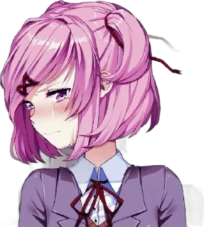 💕 emoji Нацуки крашиха💘 Telegram sticker 16 of 27