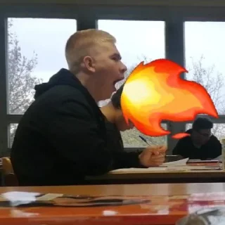 Sticker from привет руслан тян