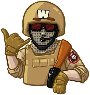 🤙 emoji Wagner Orchestra Telegram sticker 10 of 53