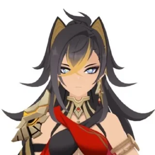 🤨 emoji Dehya Telegram sticker 10 of 19