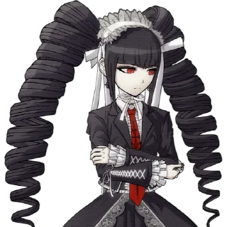 🖤 emoji Celestia Ludenberg Telegram sticker 15 of 19