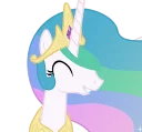😄 emoji Princess Celestia Telegram sticker 9 of 54