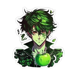 🍏 emoji MJ.Hum.AppleSticks Telegram sticker 24 of 37