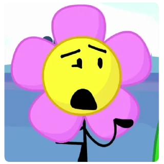 🌸 emoji BFDI - Flower! | @tavloi Telegram sticker 16 of 75