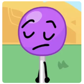 🍭 emoji BFDI - Lollipop! | @tavloi Telegram sticker 13 of 44