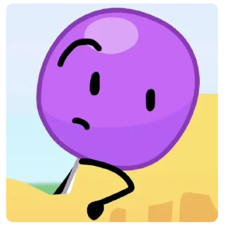 Sticker from BFDI - Lollipop! | @tavloi