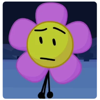 🌸 emoji BFDI - Flower! | @tavloi Telegram sticker 9 of 75