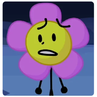 🌸 emoji BFDI - Flower! | @tavloi Telegram sticker 6 of 75