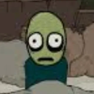 Sticker from Salad Fingers