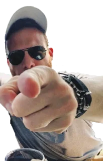 ☝️ emoji 🤘🏻Kerem Bursin🤘🏻 Telegram sticker 3 of 58
