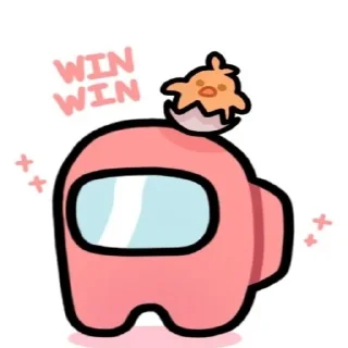 🐣 emoji Among us Telegram sticker 9 of 39