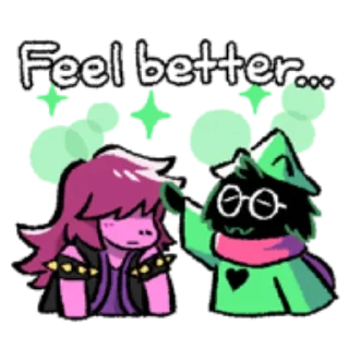🟩 emoji Deltarune Telegram sticker 9 of 40