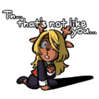 😨 emoji Deltarune Telegram sticker 18 of 40