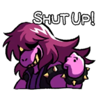 😡 emoji Deltarune Telegram sticker 12 of 40