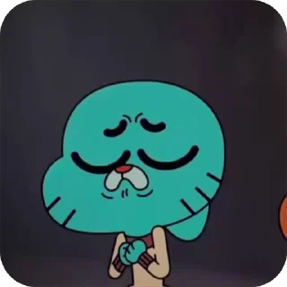Sticker from @stickersnemojis :: Gumball