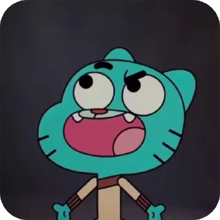 Sticker from @stickersnemojis :: Gumball