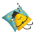 😴 emoji Bill Cipher Telegram sticker 11 of 21