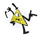 👊 emoji Bill Cipher Telegram sticker 19 of 21