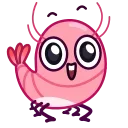 Sticker from Fresh Shrimp