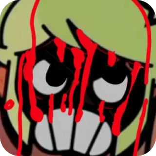 ❤ emoji @TgEmodziBot Окровавленная менди из тик тока Telegram sticker 7 of 12
