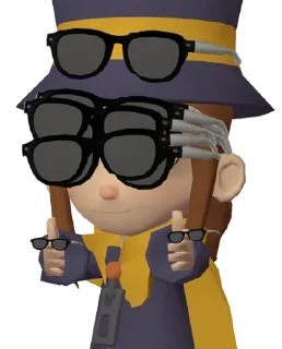 😎 emoji A Hat in Time Telegram sticker 17 of 114