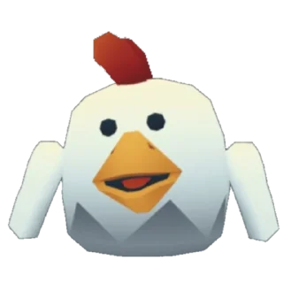 😮 emoji rooster rudy Telegram sticker 10 of 10
