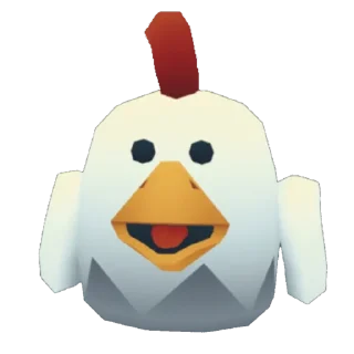 😶 emoji rooster rudy Telegram sticker 9 of 10