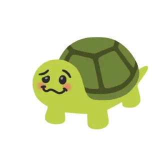 🐢 emoji Черепашки Telegram sticker 22 of 58
