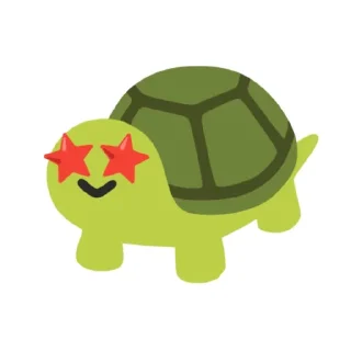 🐢 emoji Черепашки Telegram sticker 21 of 58