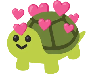 🐢 emoji ЧЕРЕПАШКИ Telegram sticker 5 of 28