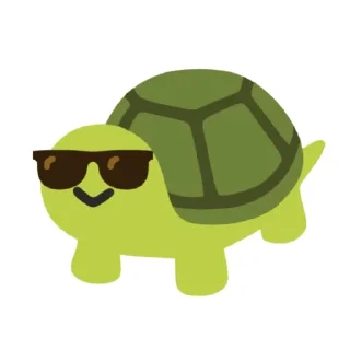 🐢 emoji Черепашки Telegram sticker 20 of 58