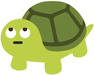 🐢 emoji ЧЕРЕПАШКИ Telegram sticker 24 of 28
