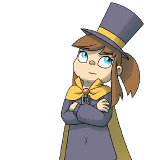 😕 emoji A Hat in Time Telegram sticker 21 of 114