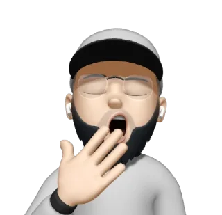 🥱 emoji Abo Houzifa | By @abdulhamid_halilov Telegram sticker 20 of 50
