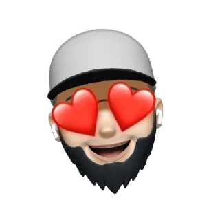 😍 emoji Abo Houzifa | By @abdulhamid_halilov Telegram sticker 5 of 50