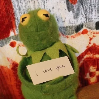 ♥️ emoji Лягушка Telegram sticker 18 of 22