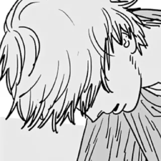 😖 emoji Denji!! [ @chashkka ] Telegram sticker 5 of 22