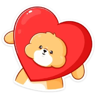 ❤️ emoji Рыжий пудинг (@TgSticker) Telegram sticker 14 of 49