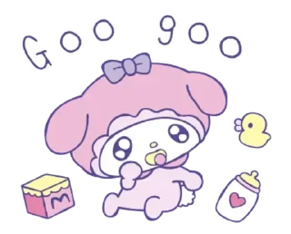 🍼 emoji mel♡dy | ➩ tg: @wexsavi 👀🎀 Telegram sticker 8 of 40