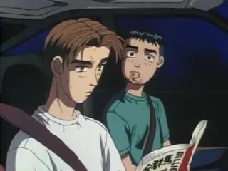 Sticker from Initial D 2