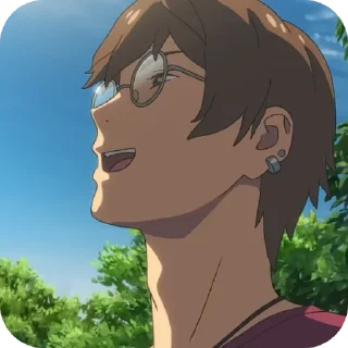 👍 emoji Suzume / Your Name  @TiPolitisVANANAS Telegram sticker 10 of 79