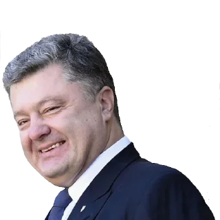 😁 emoji Порошенко 😨 Telegram sticker 7 of 12