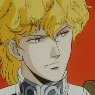 😶 emoji Legend of the Galactic Heroes Telegram sticker 13 of 20